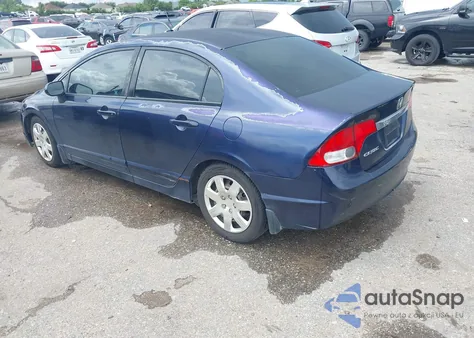 2011 Honda Civic Lx из США, поврежденный, VIN 2HGFA1F58BH524478